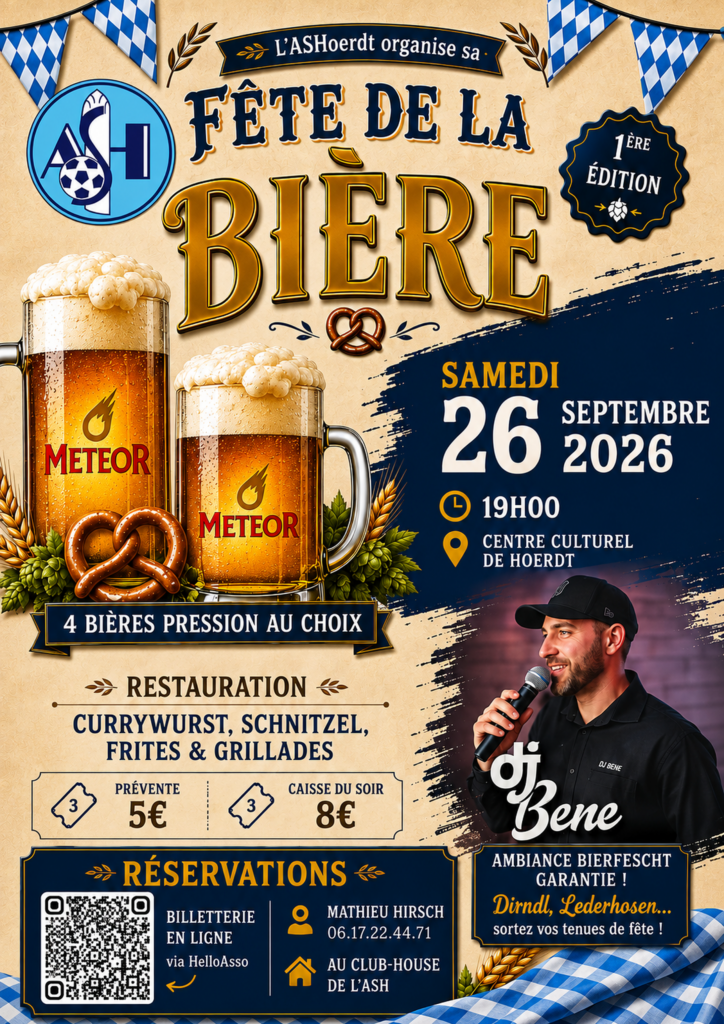 affiche fete de la biere